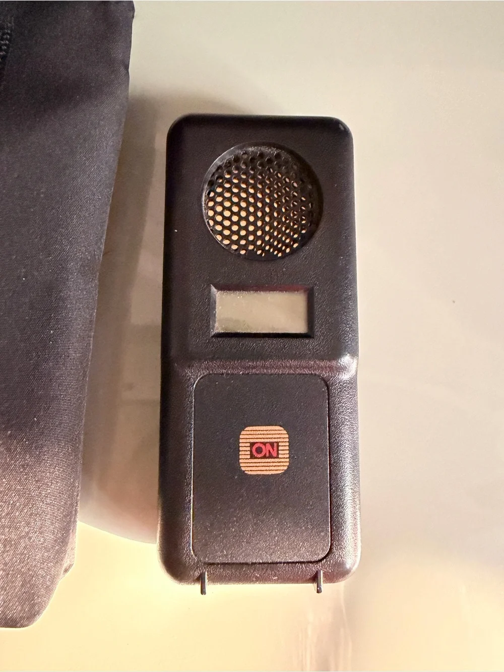Black Portable Vintage Handheld Ultrasonic Distance Estimator